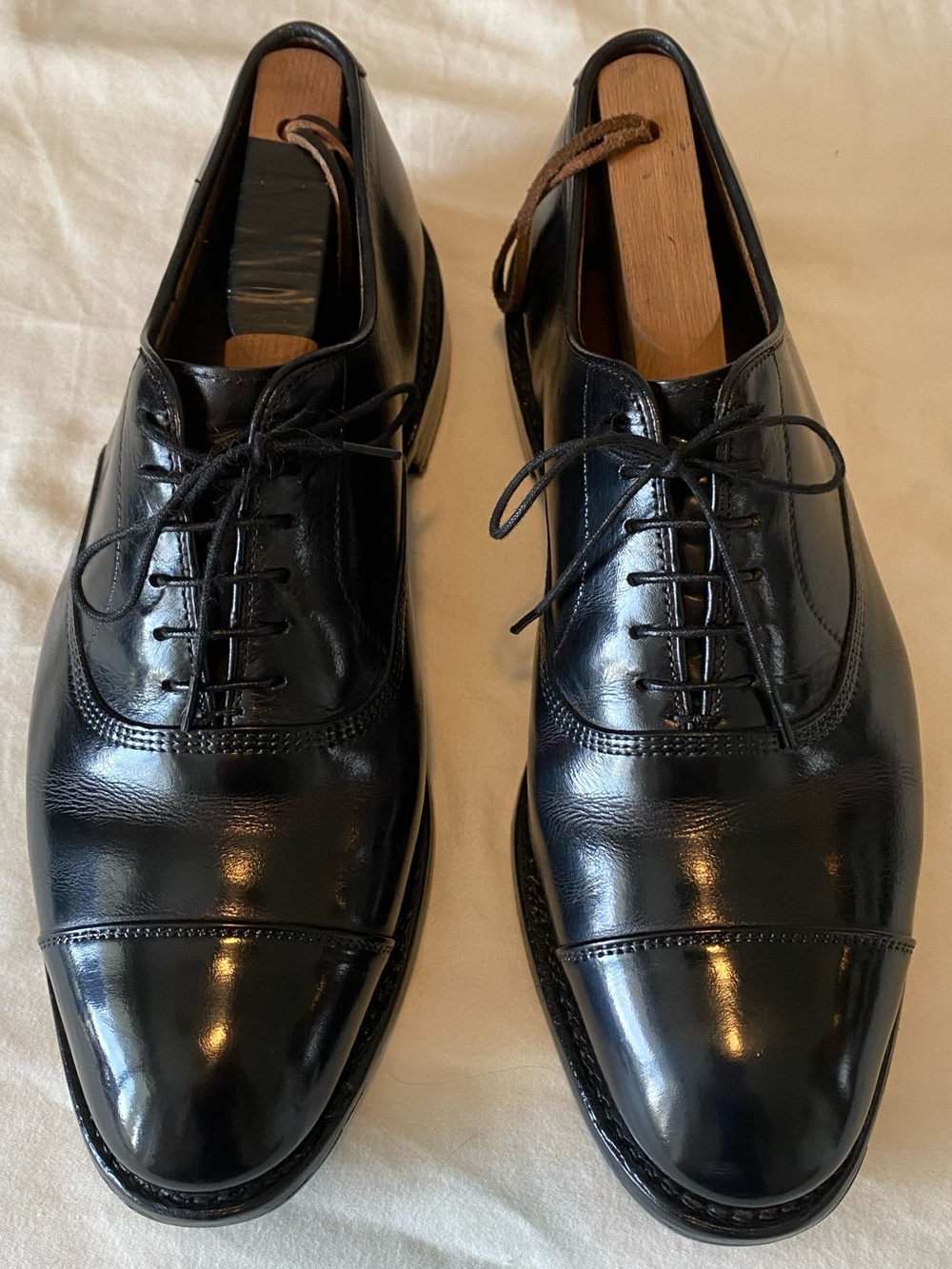 Allen Edmonds Park Avenue Oxfords Black 8D
